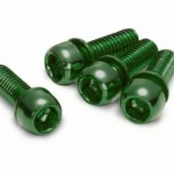 Reverse Set Schroeven Voor Schijfrem M6 18mm - 4 Stuks - Groen