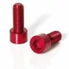 XLC Flessenkooi Schroeven M5 X 17 - Rood