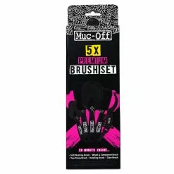 Muc-Off 5x Borstelset Reinigingsborstels -Park Tool Verkoop mu bru 0206 5x Premium Brush Kit 2021 ID 37781