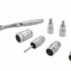 Birzman 8-delige Ratelset Met Diverse Doppen, Trekkers